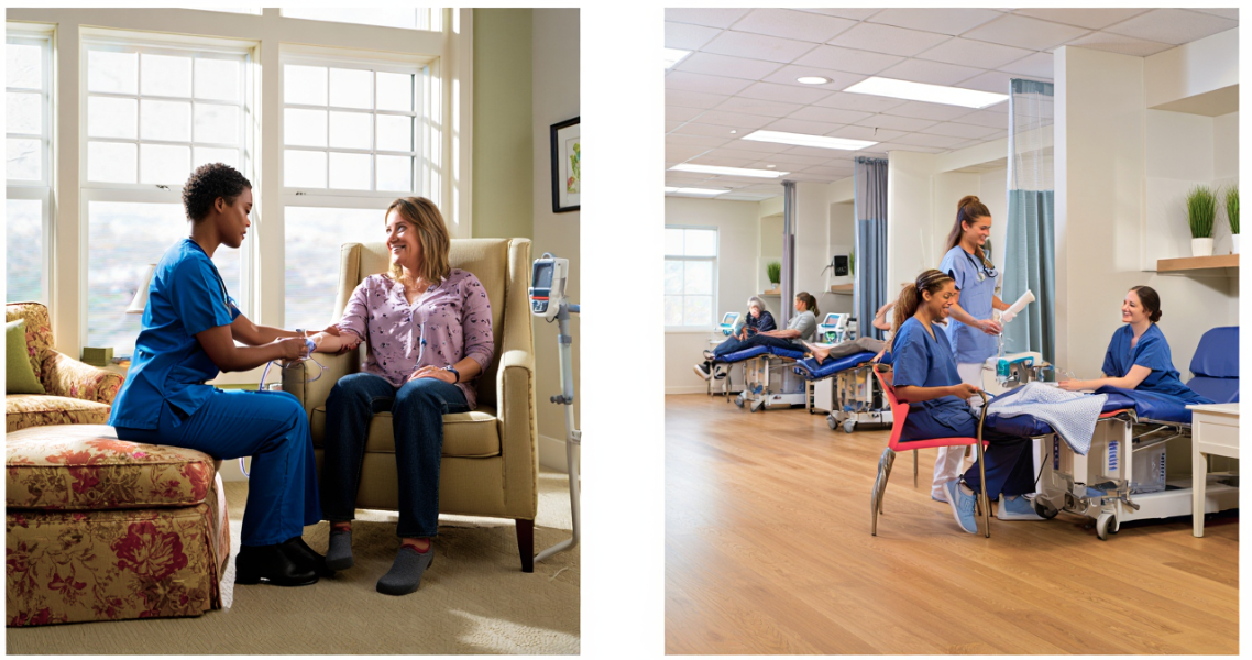 Home Infusion vs. Infusion Centers: Pros and Cons for Patients